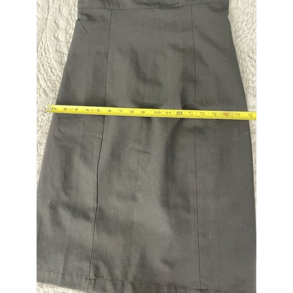 GAP Black Strapless Short Dress Women's Size 6 Y2K NWT - Picture 9 of 10
